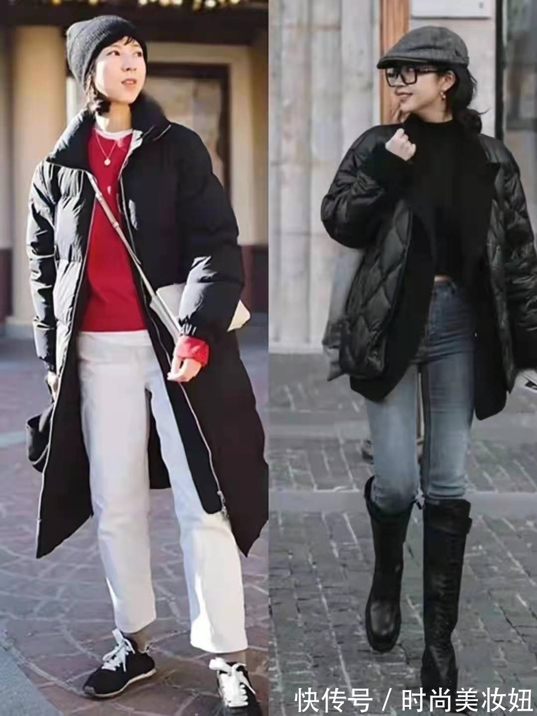 休闲裤 黑色大衣怎么穿不显老?注重这4个搭配技巧,洋气还减龄
