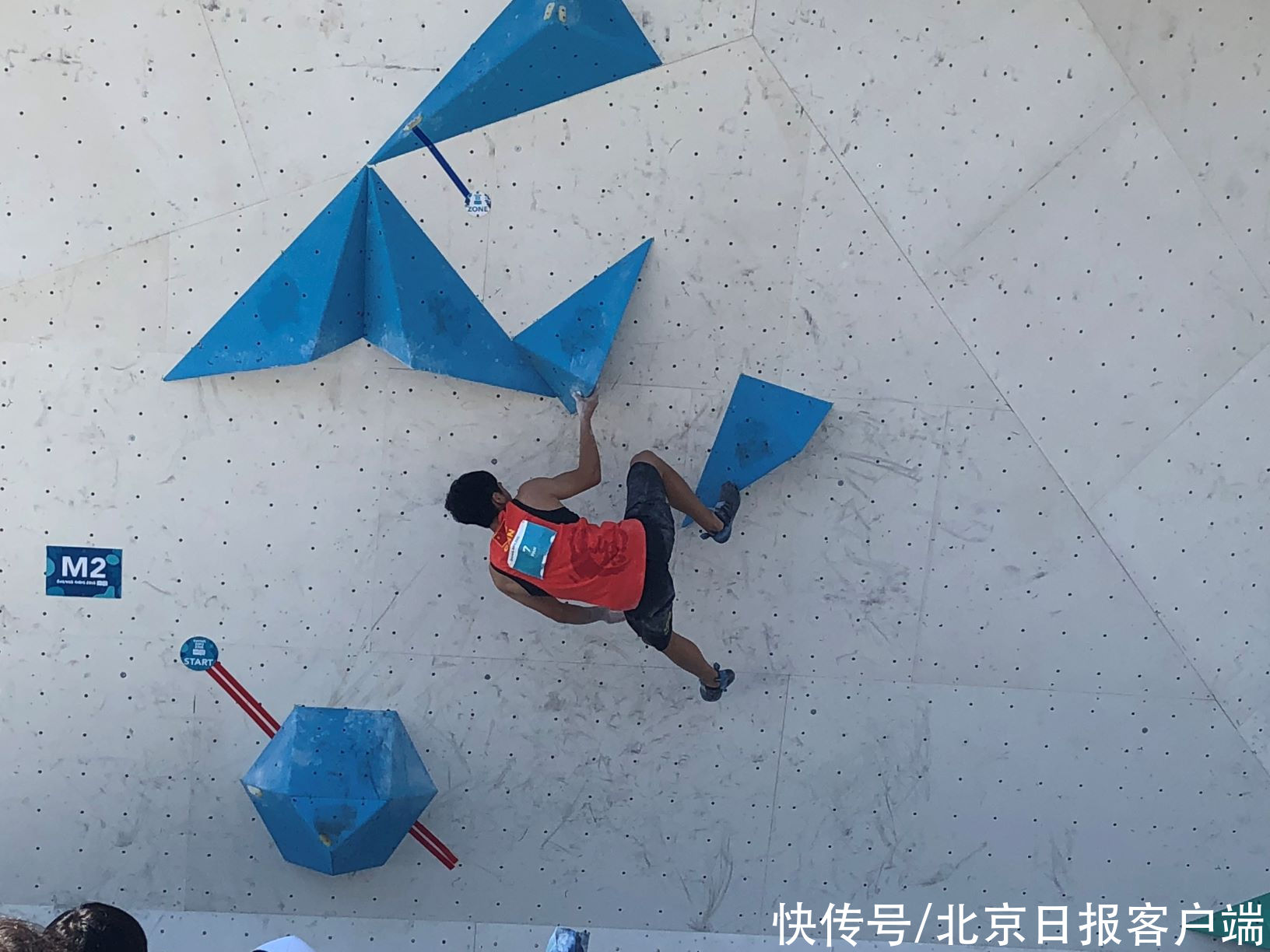 无缘|攀岩男子全能资格赛总排名第12，潘愚非遗憾无缘决赛