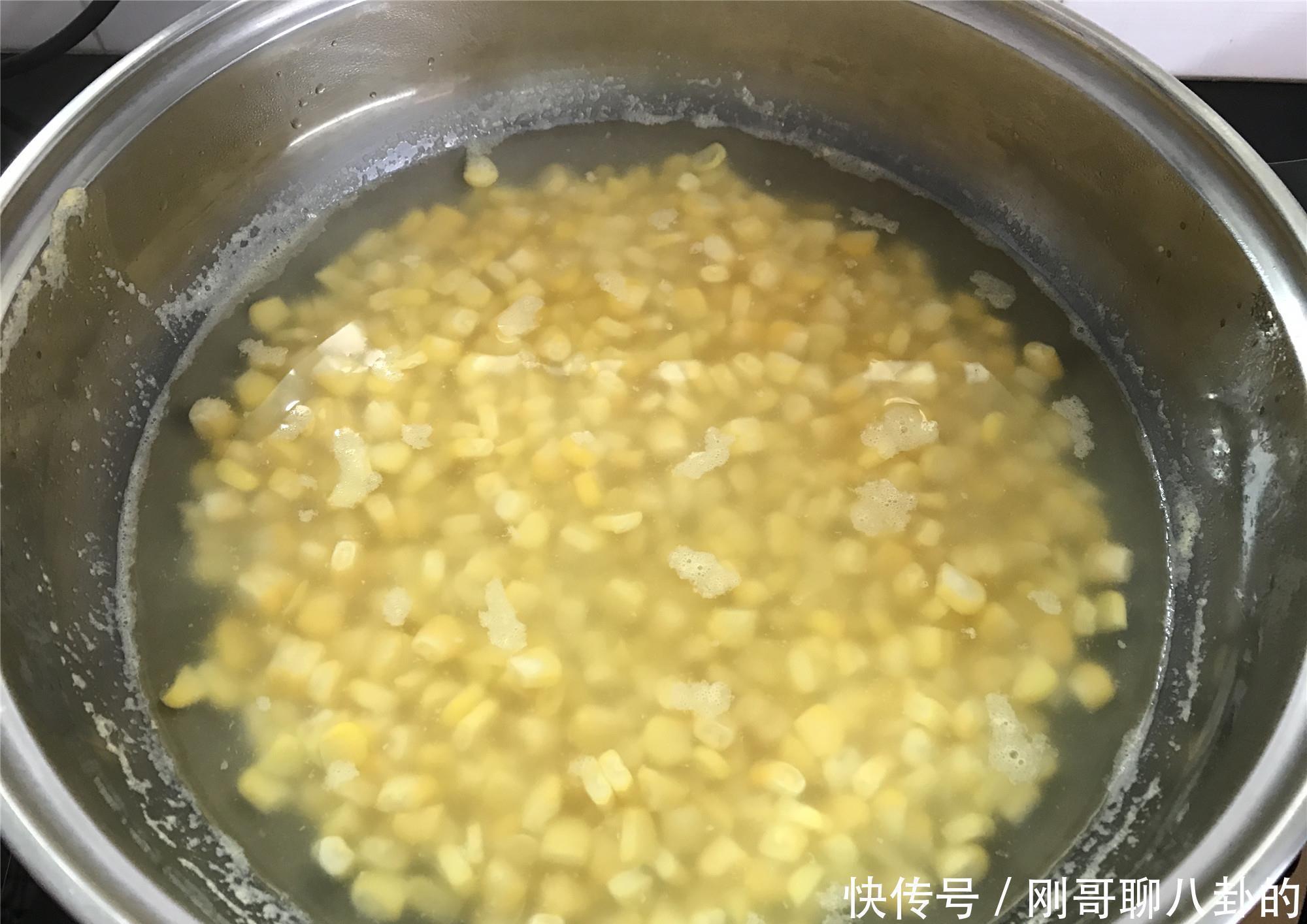做法|去饭店必点的玉米汁，做法原来这么简单，在家花5元就能做1扎