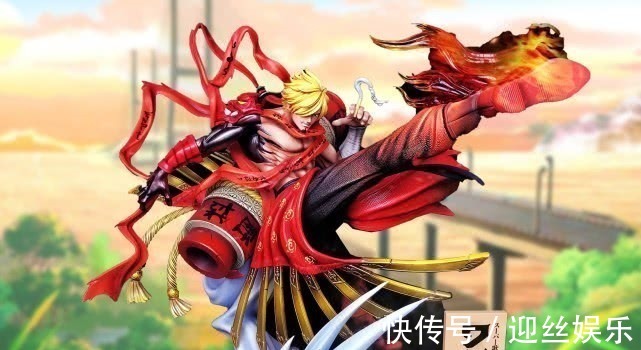 手办|海贼王2款山治战斗服的手办,当10个手办摆成一排,画面过于舒适