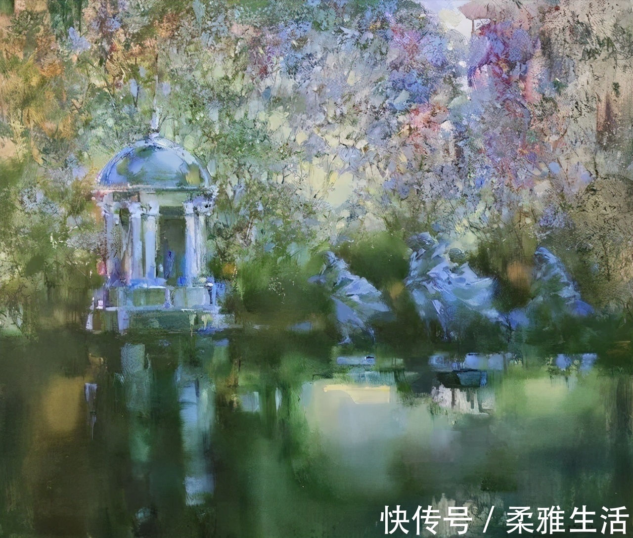 艺术家@色彩的魅力!俄罗斯艺术家斯卡菲娜的油画