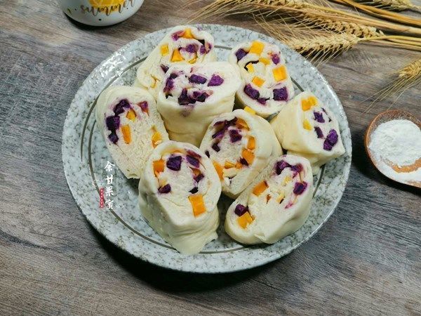 学会这面食,早餐轻松做,比包子简单,不用加糖也甜美,好棒