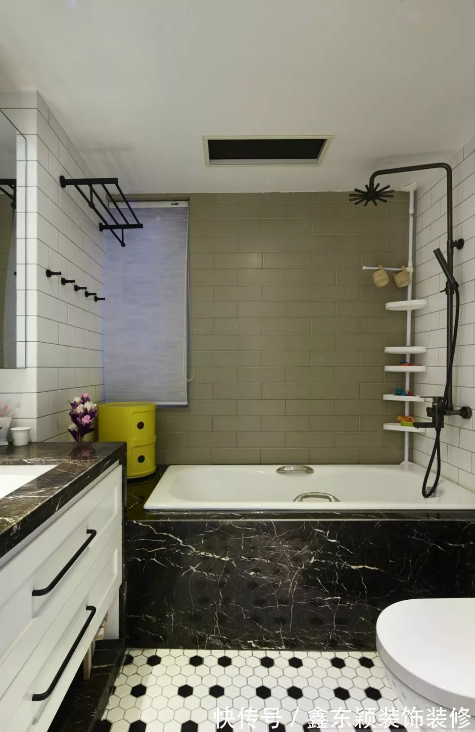 混搭|106平米的三居室，简约混搭风装修，厨房的设计特耐看！