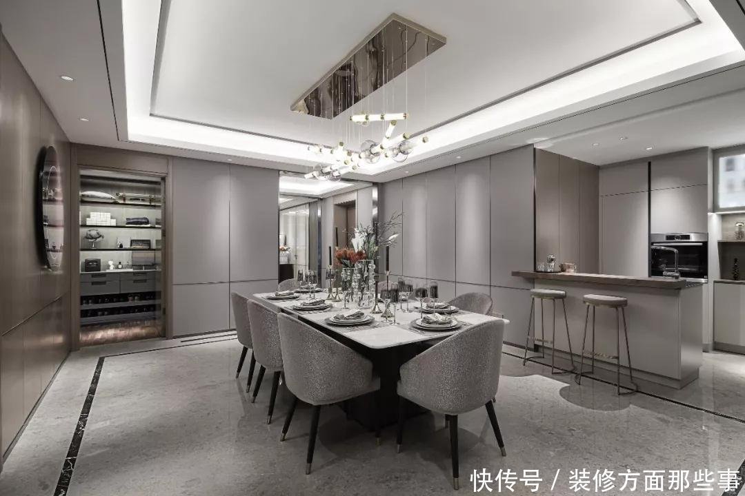 装修|110平三居室以现代雅致为基调，打造一个现代时尚的轻奢空间