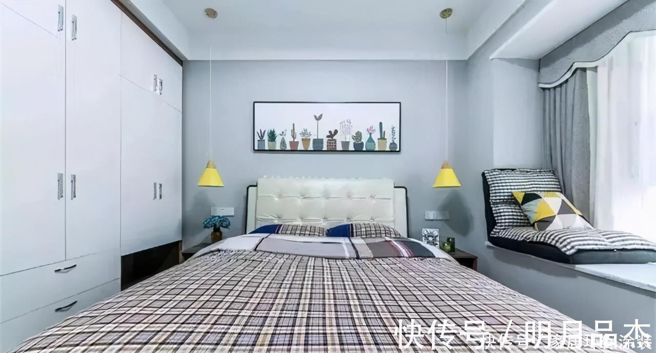 玄关|他的70㎡小家,现代北欧风装修个性十足,客餐厅布局太赞了,晒晒