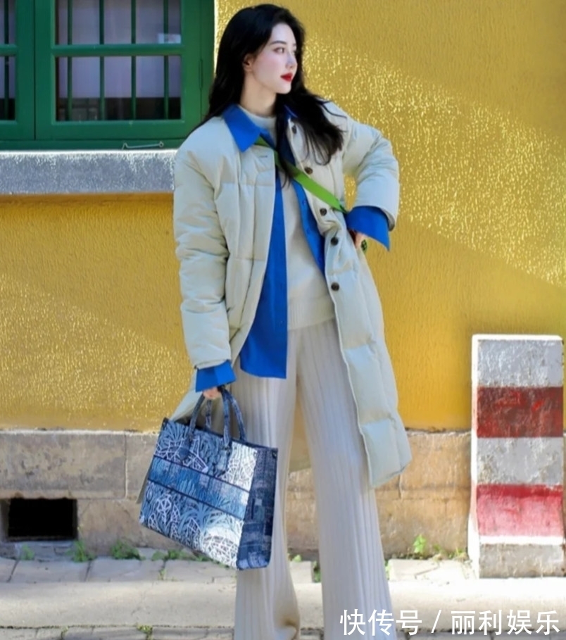 阔腿裤 为什么劝你穿羽绒服少配打底裤,看看今年流行的这4条裤子,多美