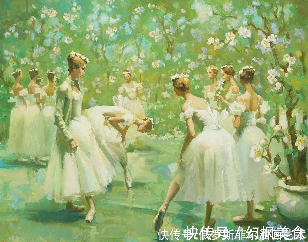 沃斯特雷佐娃!俄罗斯画家阿纳斯塔西娅·沃斯特雷佐娃漂亮油画作品欣赏