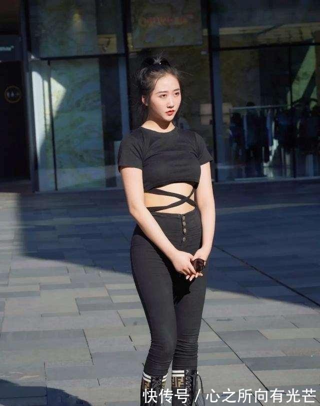 打底裤|打底裤凸显小蛮腰身材，适合自己最重要，彰显清爽又个性魅力