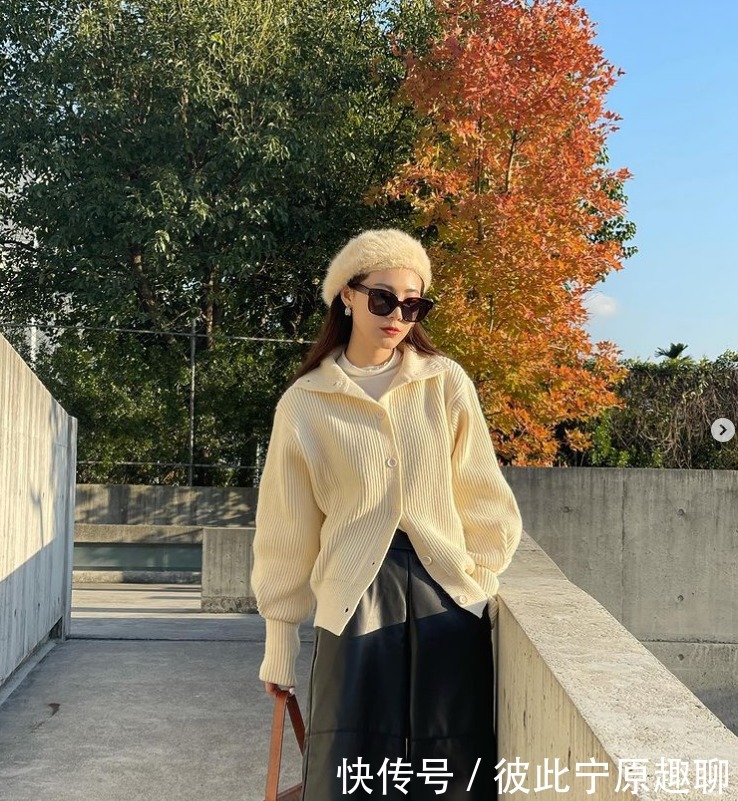 做精致小女人的第一步！12款毛衣外套，怎么穿搭都温润可爱！