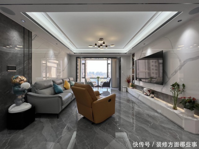 实景|149㎡现代风格实景 不过时的黑白灰