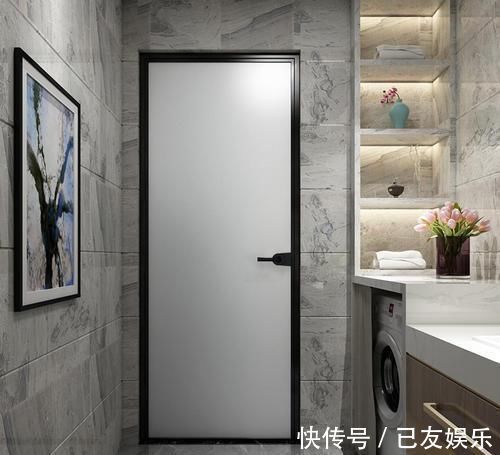 折叠门|卫生间万万不要装平开门,越来越多人装这种门代替,懊悔才察觉