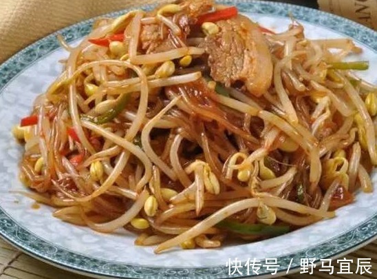 豆芽炒粉丝|豆芽和此物一起炒,隔天吃一盘,想不瘦都难,老人多吃,还更健康