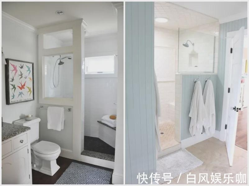 卫生间|卫生间但凡不是小到可怜,能砌半墙就砌半墙,图的就是5个好处