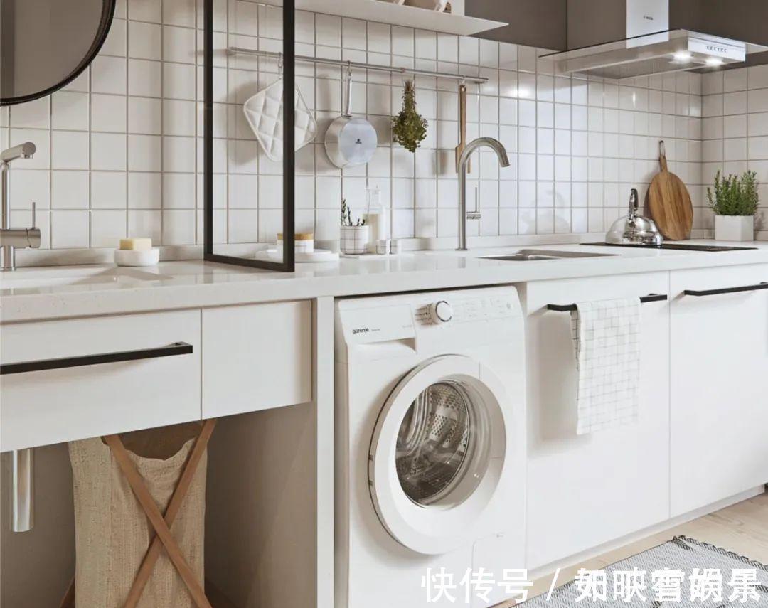 空隙|现在才知道，橱柜底部留空一格大有好处！回家默默拆掉个柜门