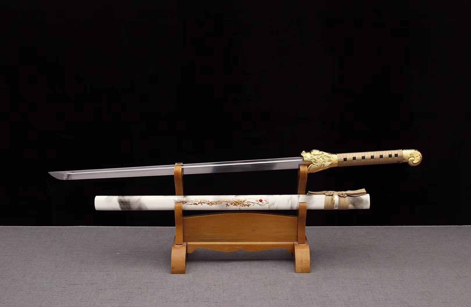 珠直刃|刚而不折,金龙吐珠直刃!