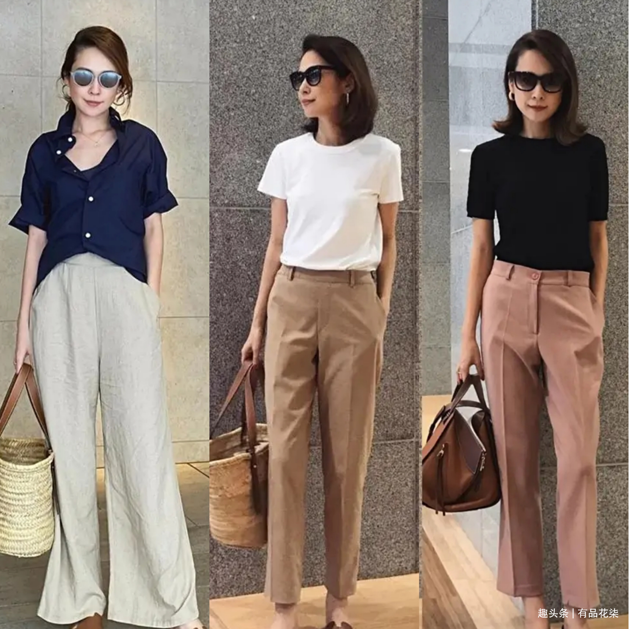 毛衣 40、50女人秋季穿搭示范,简约而有质感,演绎优雅知性美