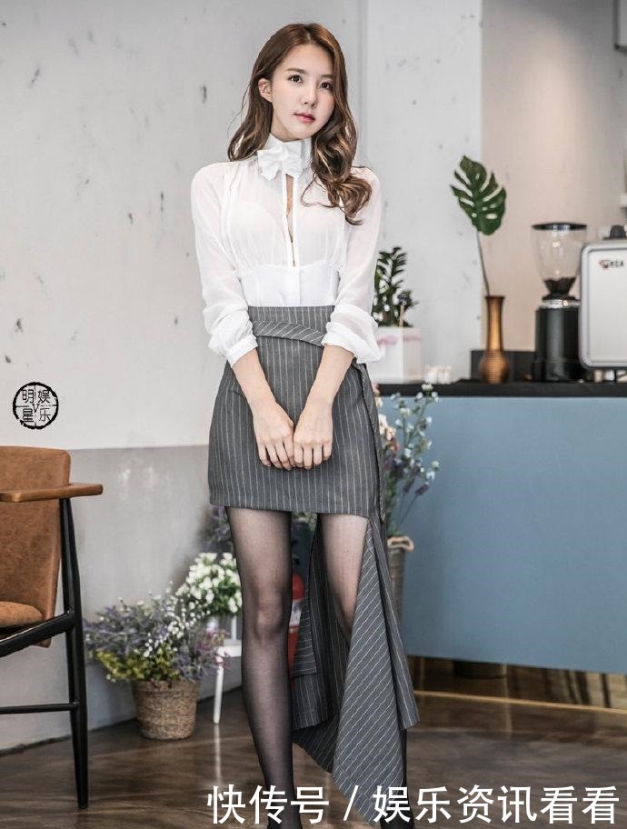小姐姐|职业装也可以穿出清纯小妹妹的感觉