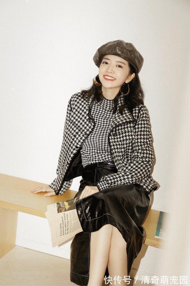 大衣 今秋不流行卫衣配牛仔裤了,像三木这样搭,才是真的美有气质