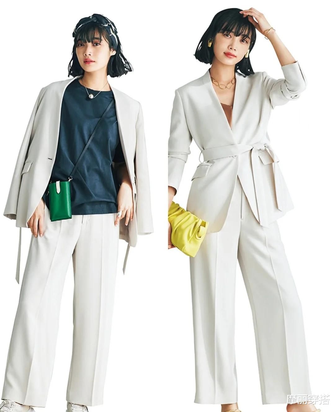 别小看西装外套，换个穿法，轻松打造时尚百变风格
