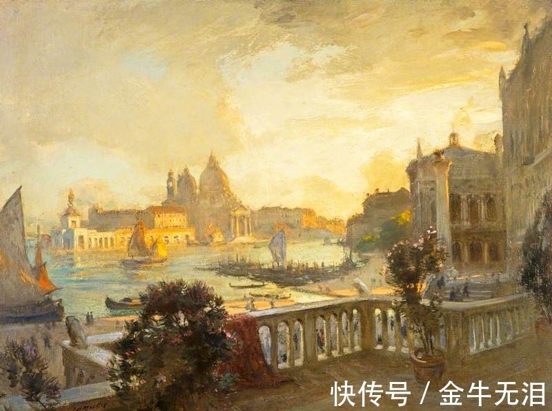 职业生涯!寻找颜色与光:色彩大师查尔斯·霍奇·麦基,在威尼斯的油画艺术