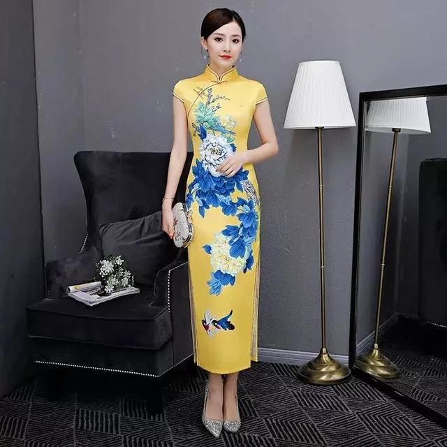 国风|极致精美走秀时尚旗袍,华韵国风,秀美中国