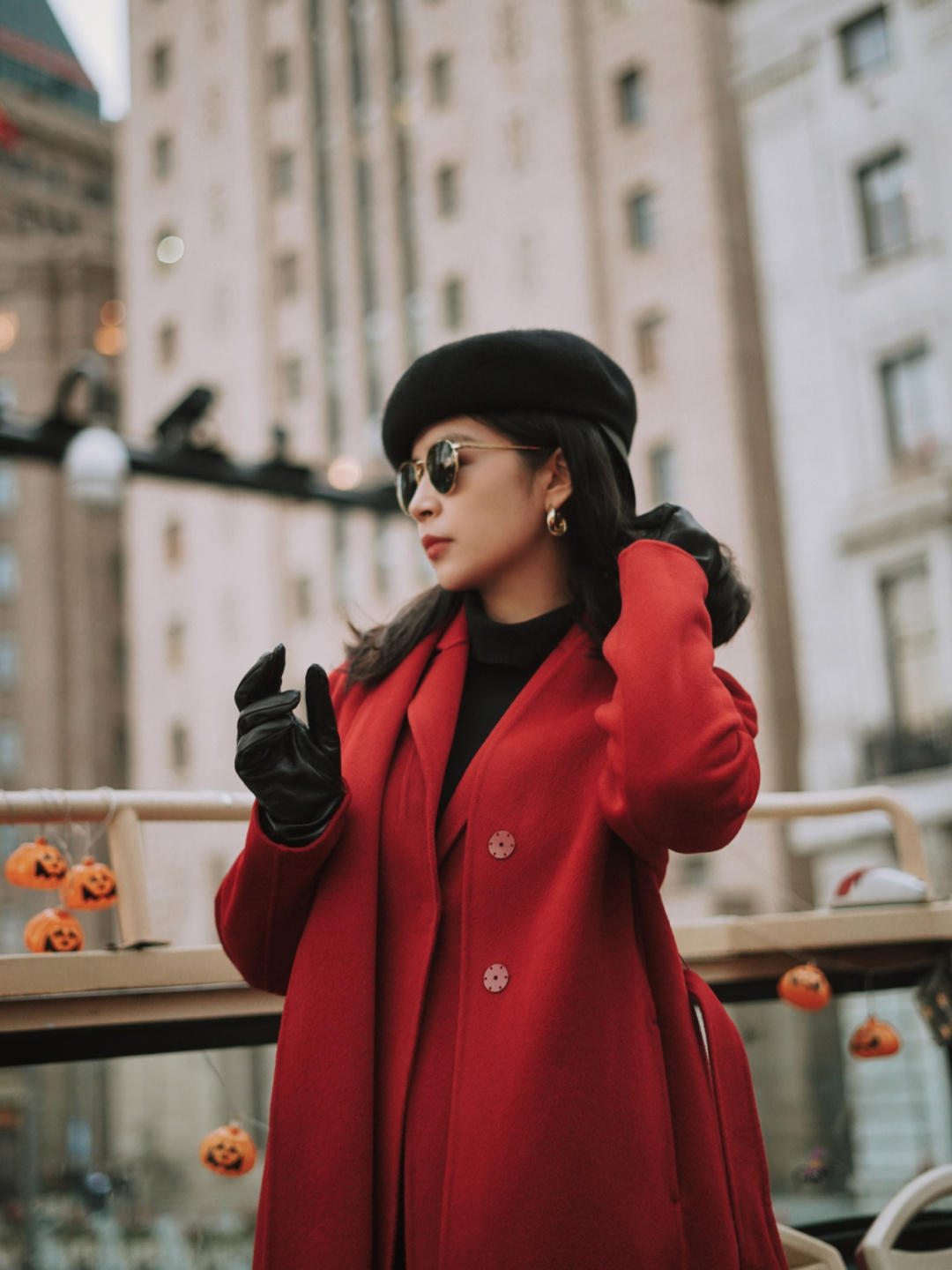 大衣|想保暖就试试“羊毛大衣”,瞧素人博主的穿搭,优雅时尚又显贵