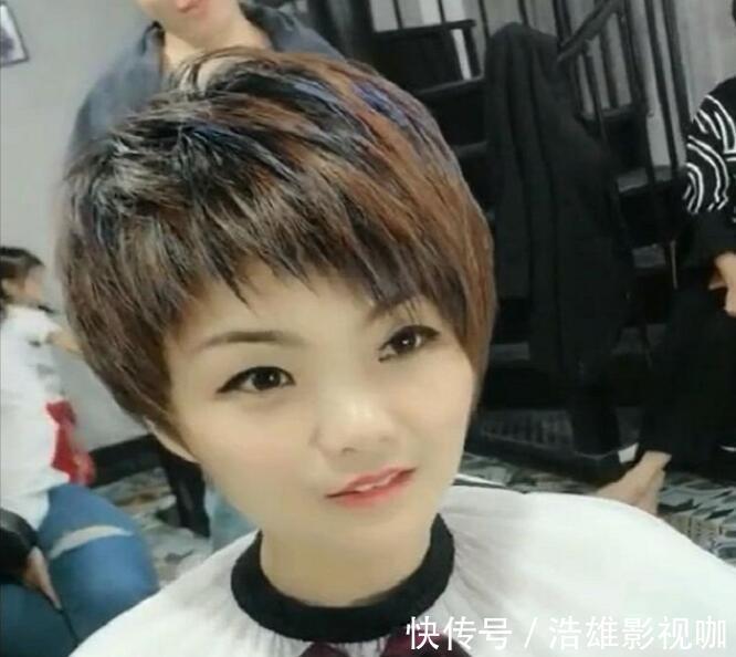 案例|35岁女人剪发后减龄又可爱,3个案例知道,减龄瘦脸还是短发好