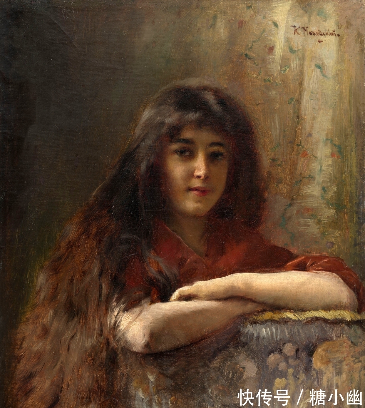 康士坦丁|俄罗斯著名画家,康斯坦丁·埃戈罗维奇·马可夫斯基油画作品欣赏