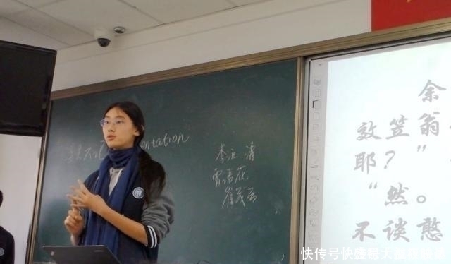 才女|清华才女武亦姝为学弟学妹写下一封信,字体如行云流水,入木三分