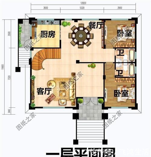 卧室|三套农村自建房屋设计图，在老百姓眼里受欢迎的房子