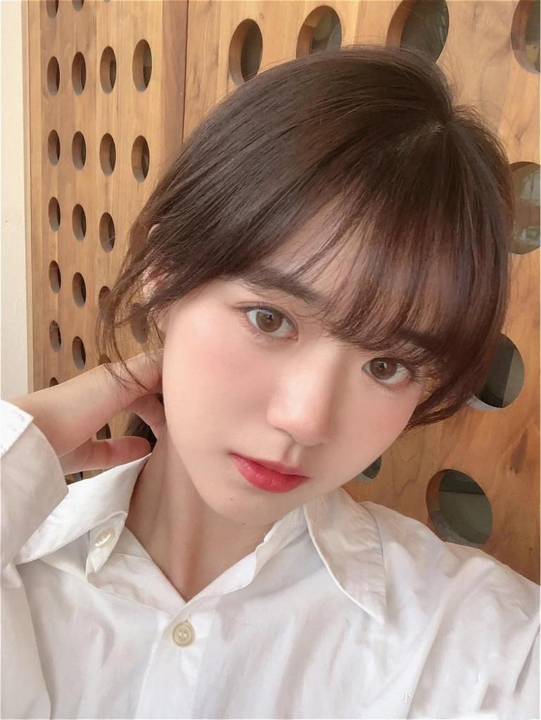 刘海别乱剪,长脸适合蛋卷型,心形脸适合齐刘海,你是哪种脸型