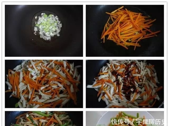 简单的素炒三丝,却又这么美味,吃了一次还想再吃一次