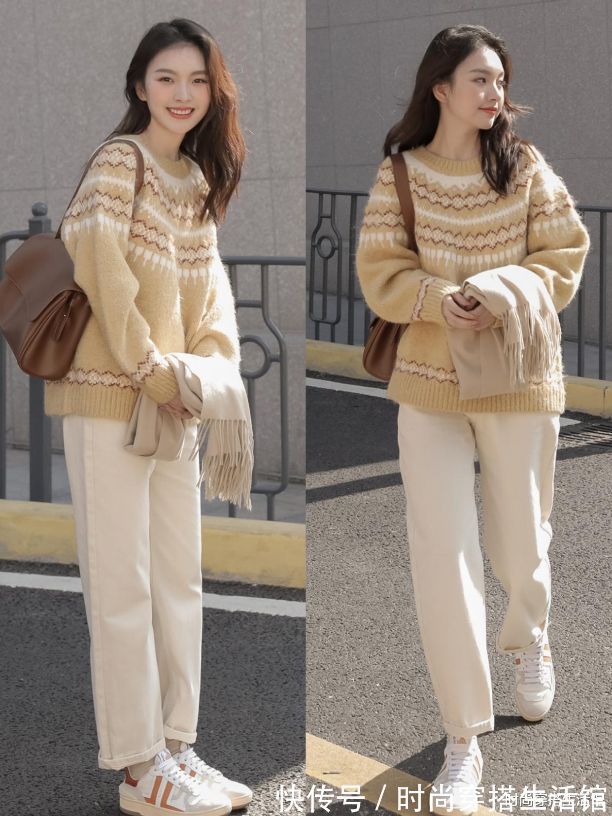 紧身裤 忽然发现,今年火了一种裤子:叫“加绒裤”,时髦保暖,谁穿谁美