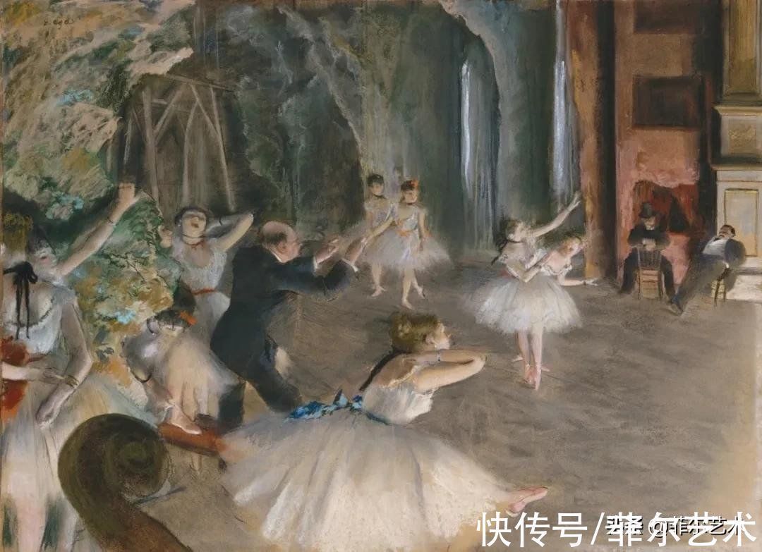 法国@法国艺术大师埃德加·德加舞女125幅油画作品,美翻了