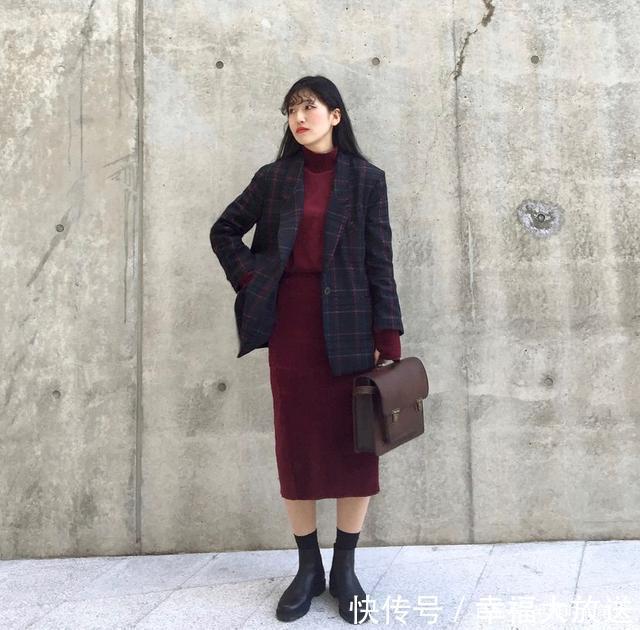 正确|大衣+半裙,才是冬天的正确打开方式