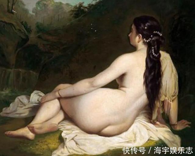 纳塔莱·斯齐亚沃尼&体态丰满妩媚的意大利女性人体油画,脸若桃花,温香艳玉之貌