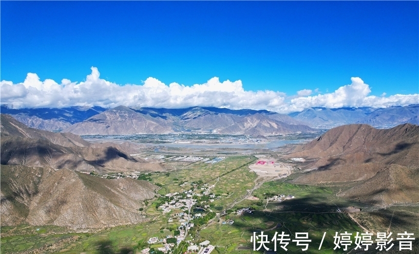 拉萨|拉萨周边的千年古村，秋天风景如画，仓央嘉措曾在此居住了3年