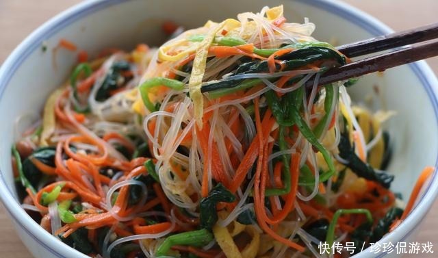 春天,5种素菜一起拌,真的太美味,健康营养,吃再多也吃不胖