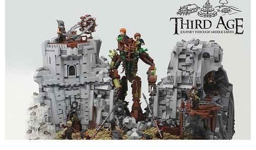 乐高|《指环王》史诗世界在这13个大型MOC中呈现