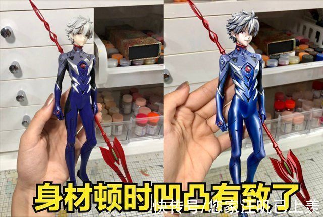 2d|把3D手办涂装成2D漫画风,漫画角色破次元壁,网友有“亿点”帅