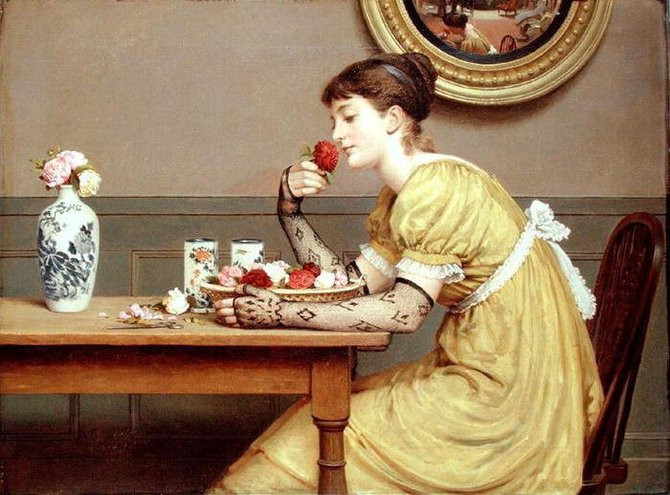 艺术学院#乔治·邓禄普·莱斯利 George Dunlop Leslie肖像绘画作品选集