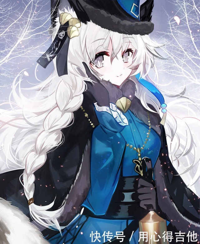 二次元|二次元美图，明日方舟初冬的雪并不冷