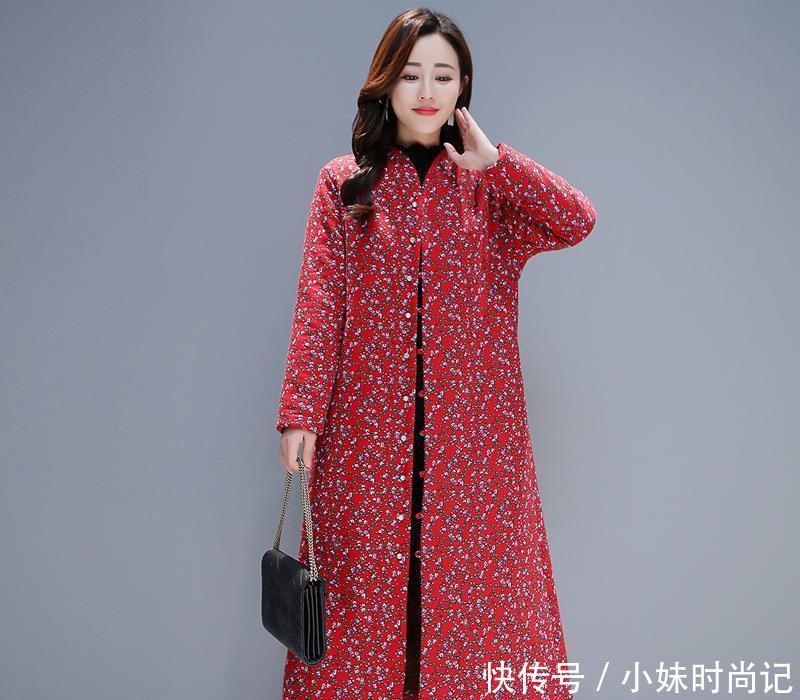  棉服|这几款“民族风”棉服外套, 6070后女士穿, 美的人人羡慕