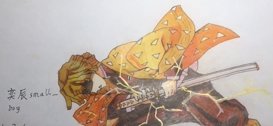 小学生$小学生画画有多厉害:前几张色彩太绝,最后一张简直是当代毕加索