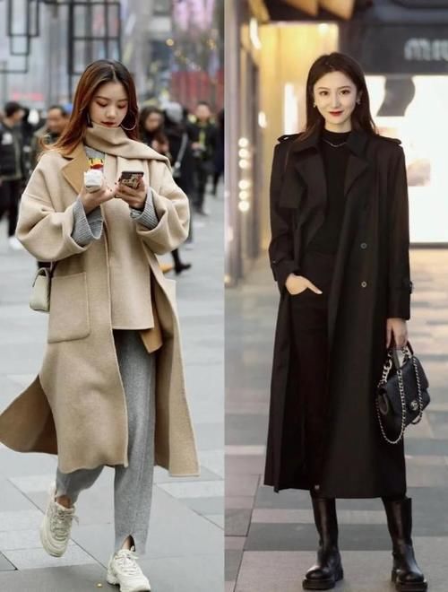 18套冬季大衣街拍，过年穿大衣就这样搭配了