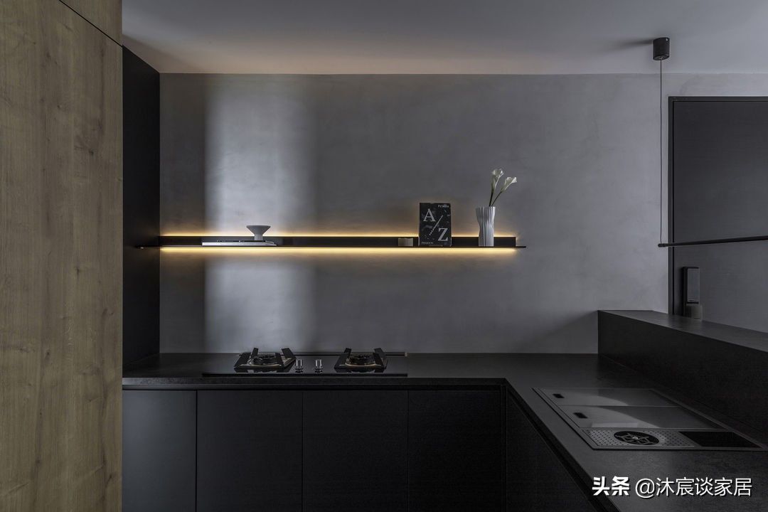 装修|怪不得这么多人喜欢微水泥,用在装修上,室内极简大方,干练纯粹