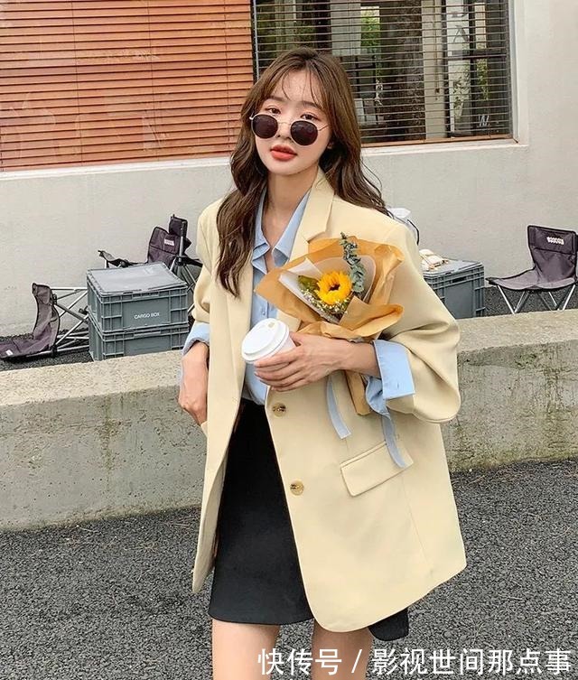 西装外套 初秋外套穿搭公式!照着穿,超时髦!