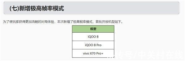 机型|《王者荣耀》120帧将上线：首批机型公布