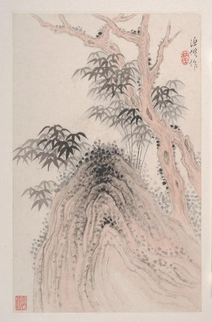 赏画｜清 杜湘《山水册》