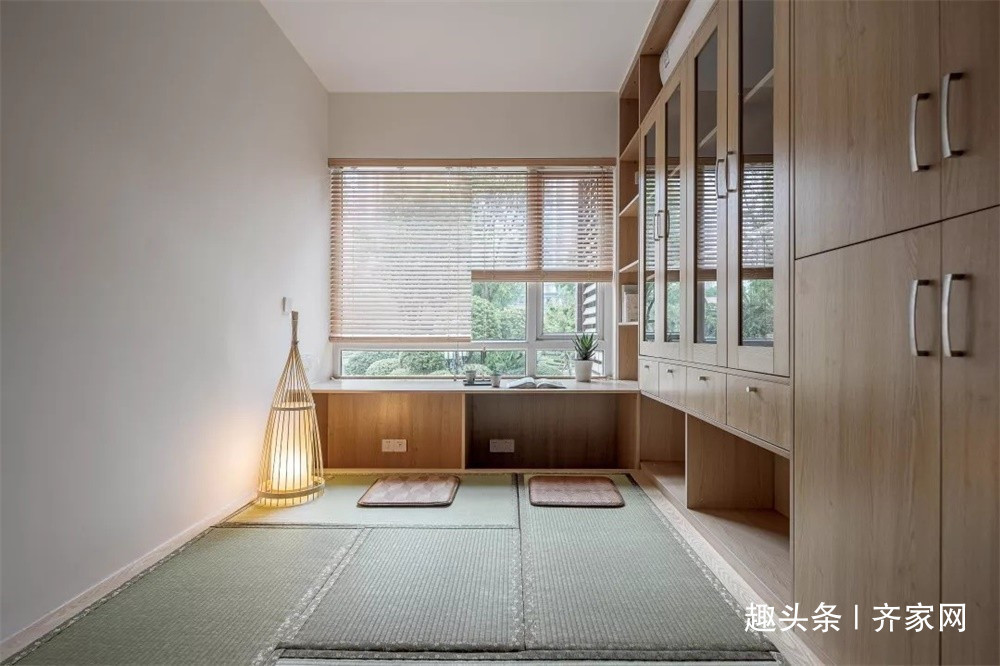 106平三房日式，用纯原木和布艺打造“小春日和”温馨家！